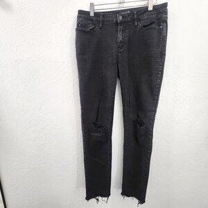 Judy Blue High Waist Distressed Black Wash Jeans Size 29